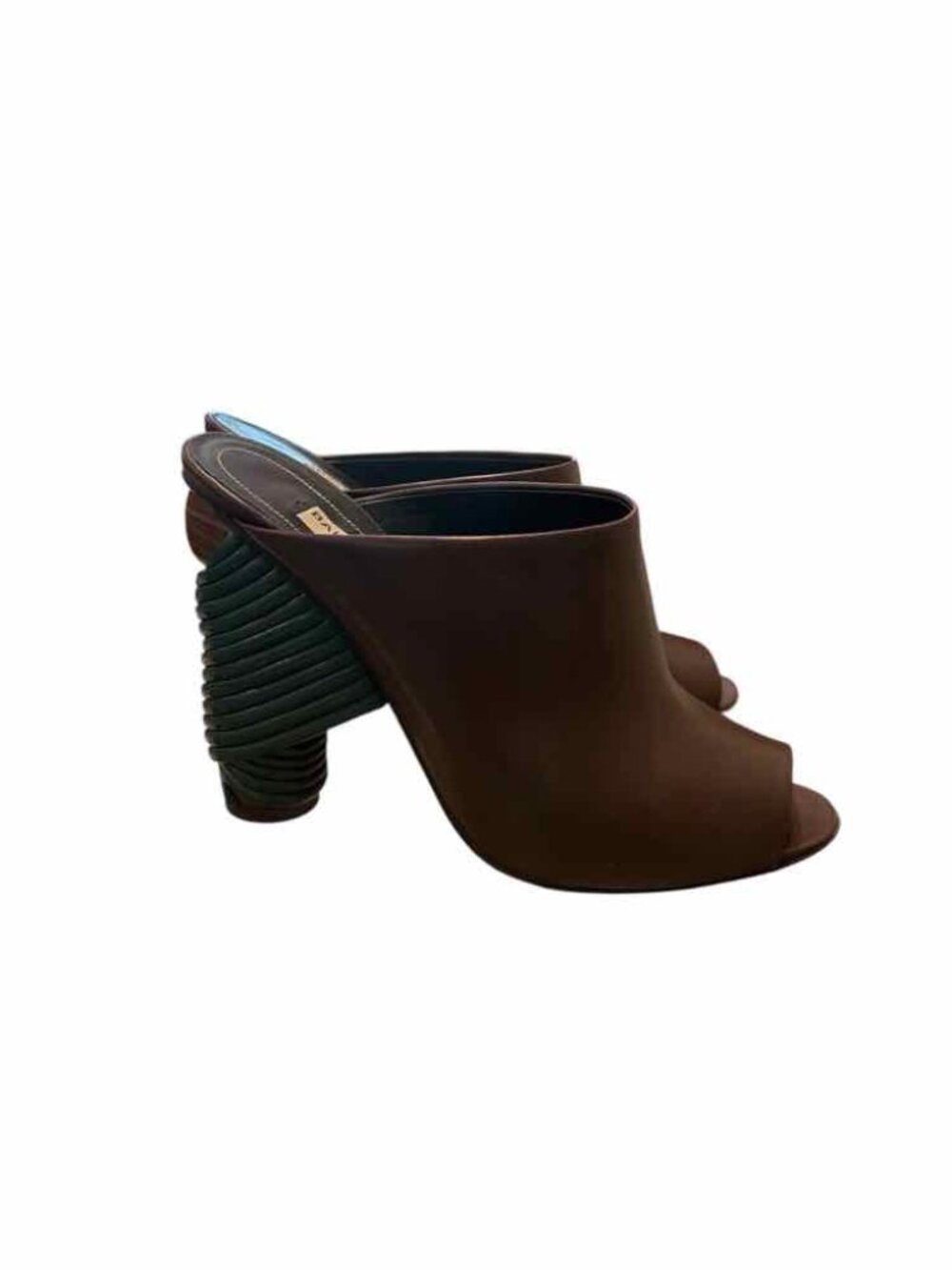 Balenciaga Brown and aqua Size 35.5 Shoes